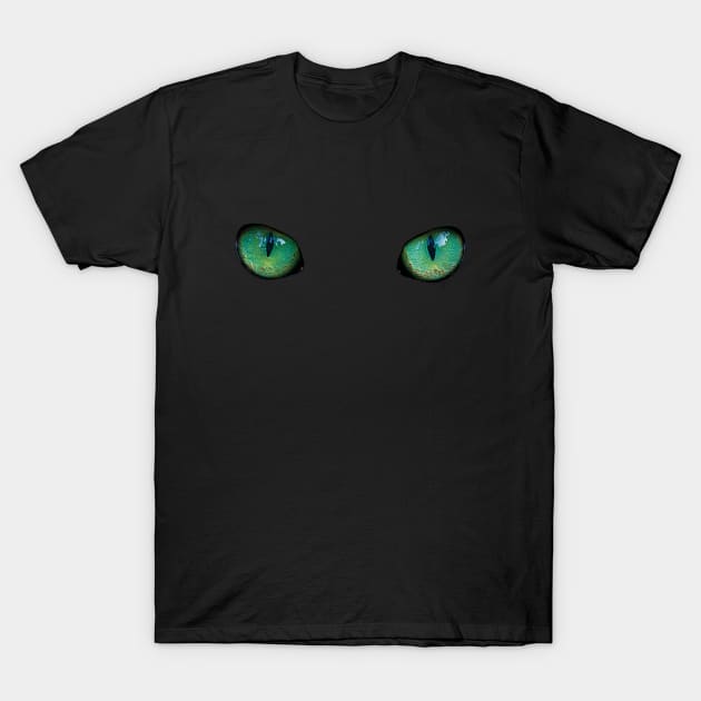 Cat eyes (Cheshire cat style)- Catshirt - Cats lover / Animals lover / Vegan - gift idea T-Shirt by Vane22april